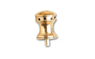 Capstan Vertical Brass 10-Hole 18mm (1 piece)