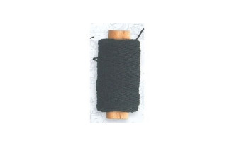 Cotton Thread Black .75mm (20m)
