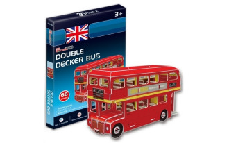 Double Decker Bus (UK) 66pcs 3D Puzzle