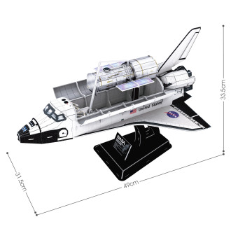 NASA Space Shuttle Discovery 127pcs 3D Puzzle