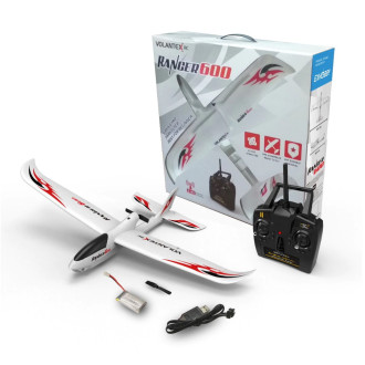 R/C Ranger 600 Brushed 3channel Glider with battery & USB Charger