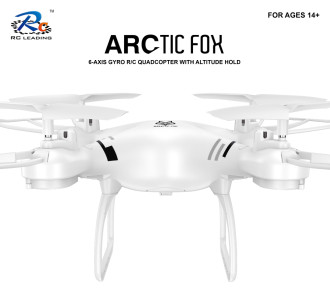 RC141 Arctic Fox 2.4Ghz Drone with Altitude Hold with Battery & USB Charger