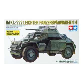 1/35 German Armoured Car Sd.Kfz.222 with Photo Etched Parts