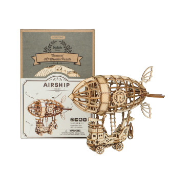 Airship 3D Wooden Puzzle